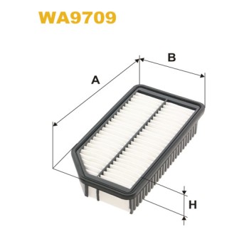 Filtre à air WA9709