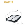 Filtre à air WA9712