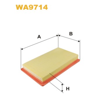 Filtre à air WA9714