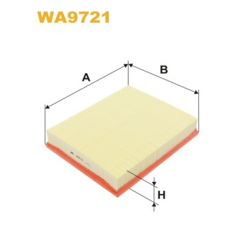 Filtre à air WA9721