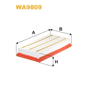Filtre à air WA9809