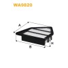 Filtre à air WA9820