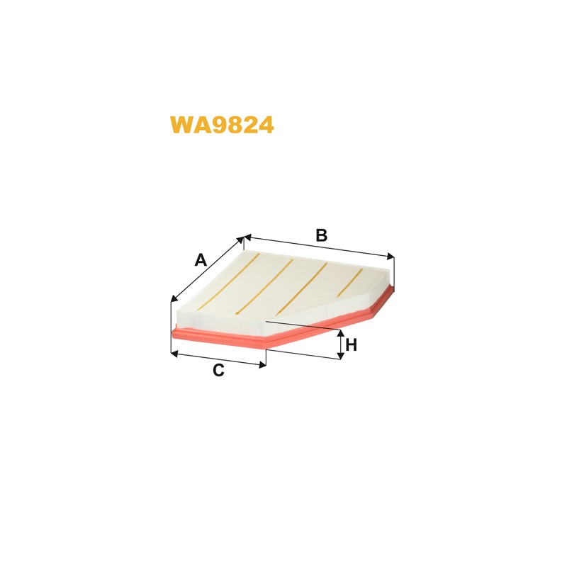 Filtre à air WA9824