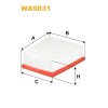 Filtre à air WA9831