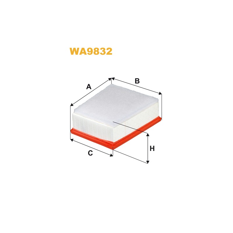 Filtre à air WA9832