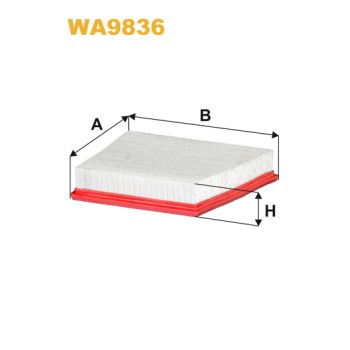 Filtre à air WA9836