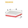 Filtre à air WA9836