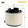 Filtre à air WA9842