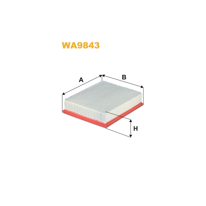 Filtre à air WA9843