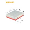 Filtre à air WA9843