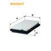 Filtre à air WA9847