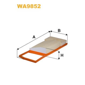 Filtre à air WA9852