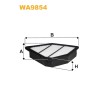 Filtre à air WA9854