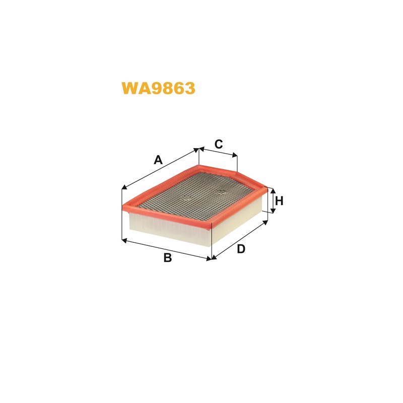 FILTRE A AIR WA9863