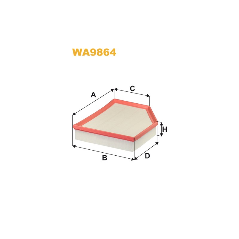 Filtre à air WA9864