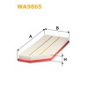 Filtre à air WA9865