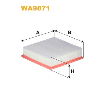 FILTRE A AIR WA9871