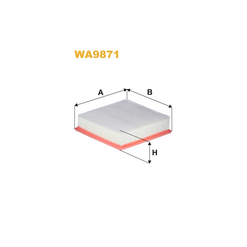 FILTRE A AIR WA9871