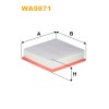 FILTRE A AIR WA9871