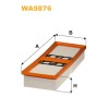 Filtre à air WA9876