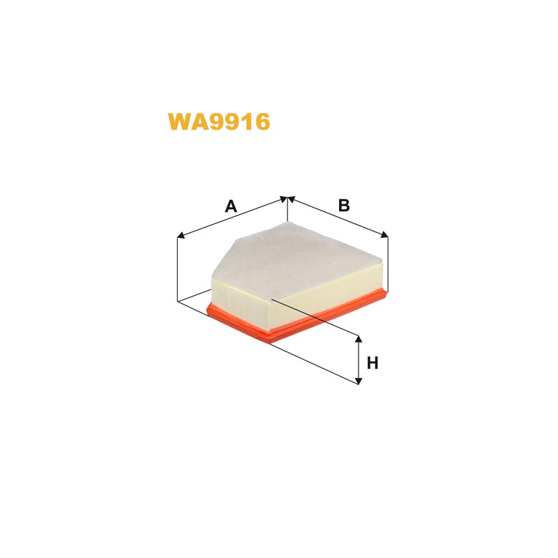 Filtre à air WA9916