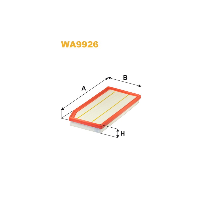Filtre à air WA9926