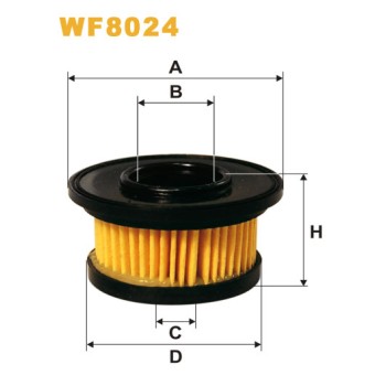 Filtre carburant WF8024