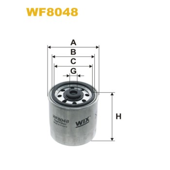 Filtre carburant WF8048