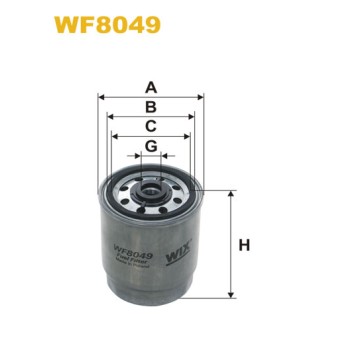 Filtre carburant WF8049