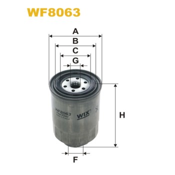Filtre carburant WF8063