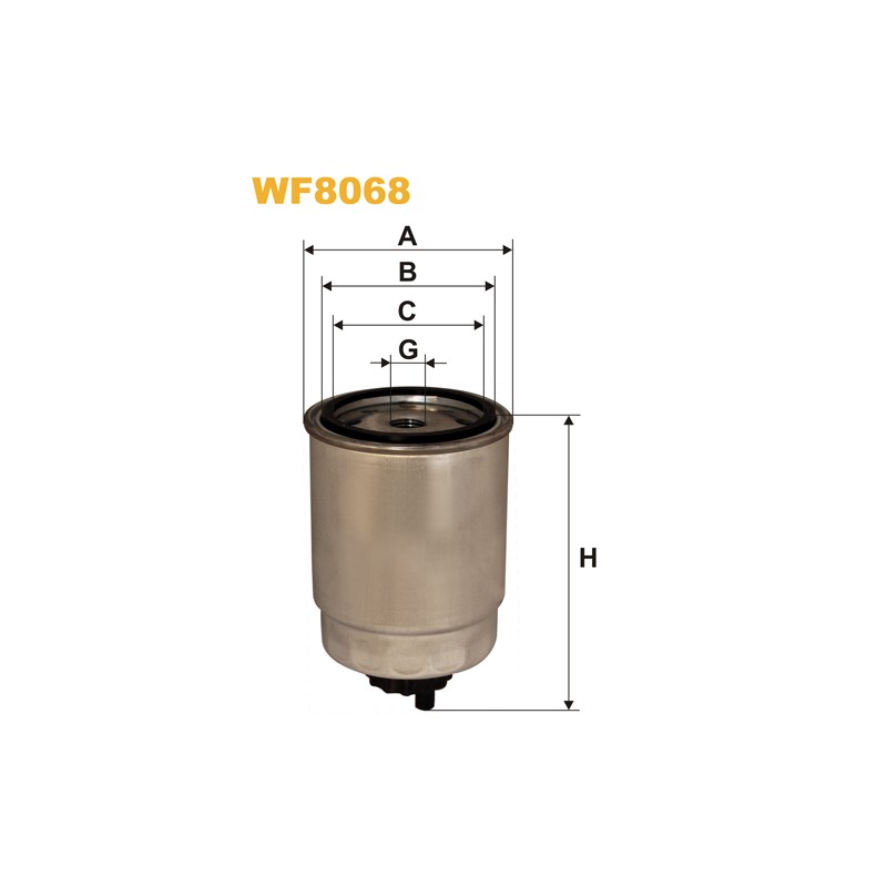 Filtre carburant WF8068