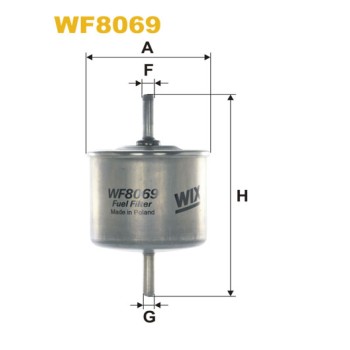 Filtre carburant WF8069