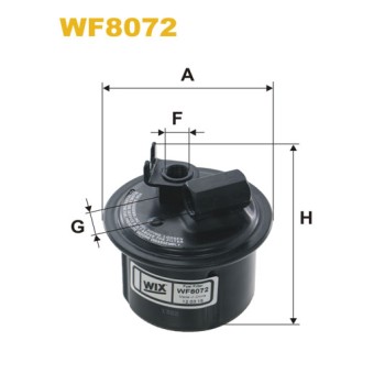 Filtre carburant WF8072