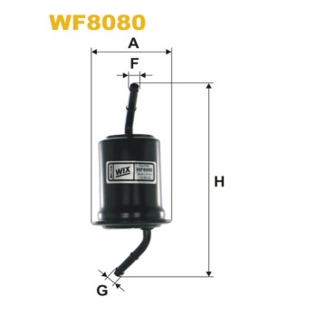 Filtre carburant WF8080