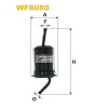 Filtre carburant WF8080