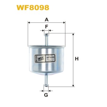 Filtre carburant WF8098