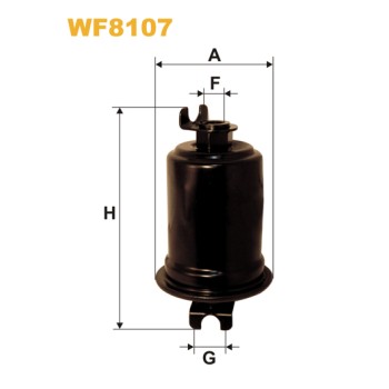Filtre carburant WF8107