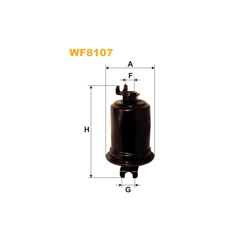Filtre carburant WF8107