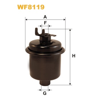 Filtre carburant WF8119