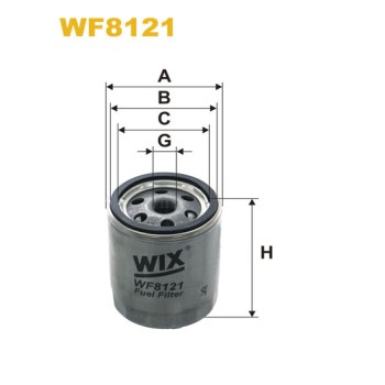 Filtre carburant WF8121