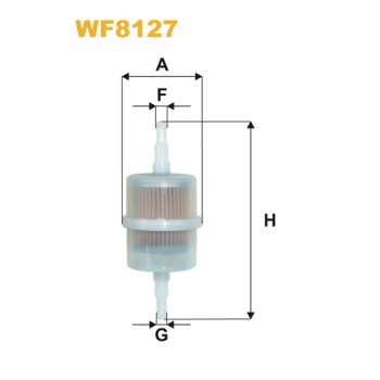 Filtre carburant WF8127