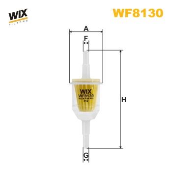 Filtre carburant WF8130