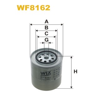 Filtre carburant WF8162