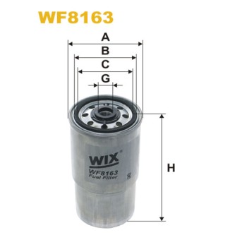 Filtre carburant WF8163