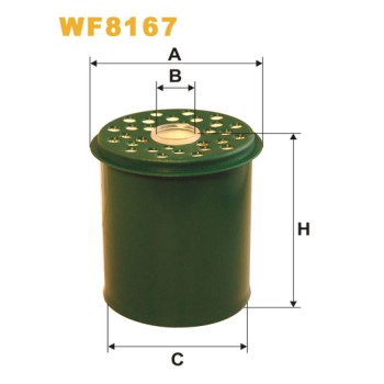 Filtre carburant WF8167
