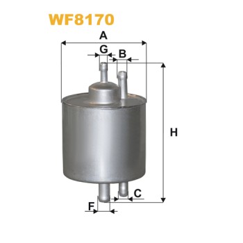 Filtre carburant WF8170