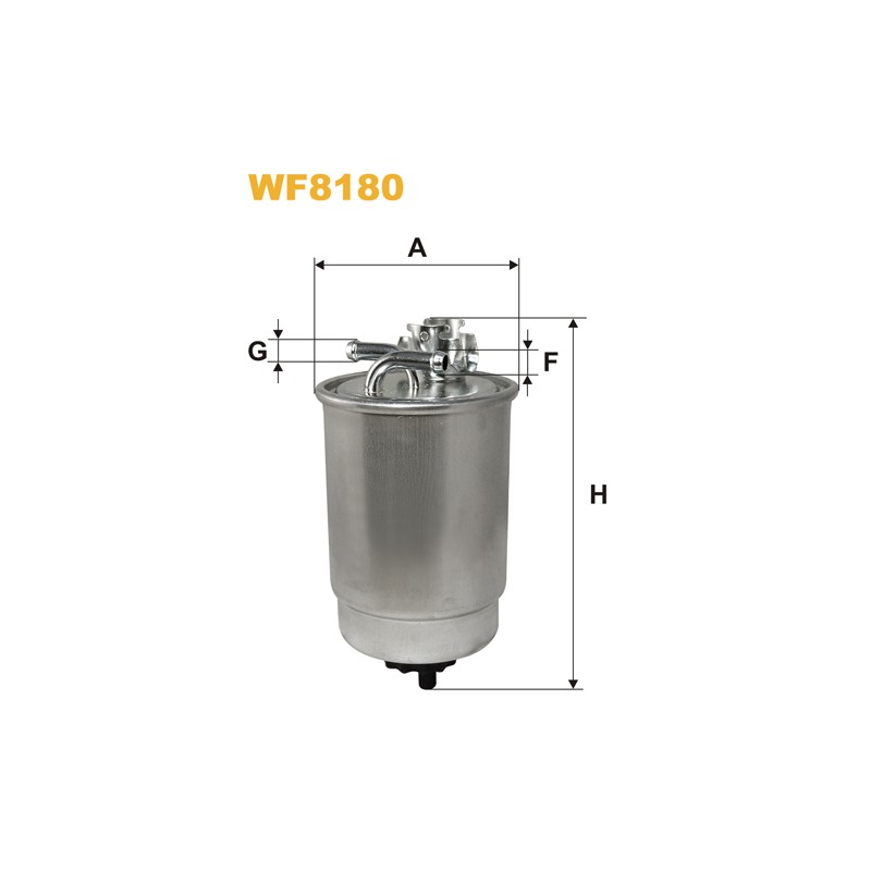 Filtre carburant WF8180