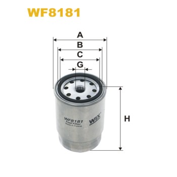 Filtre carburant WF8181