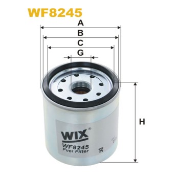 Filtre carburant WF8245
