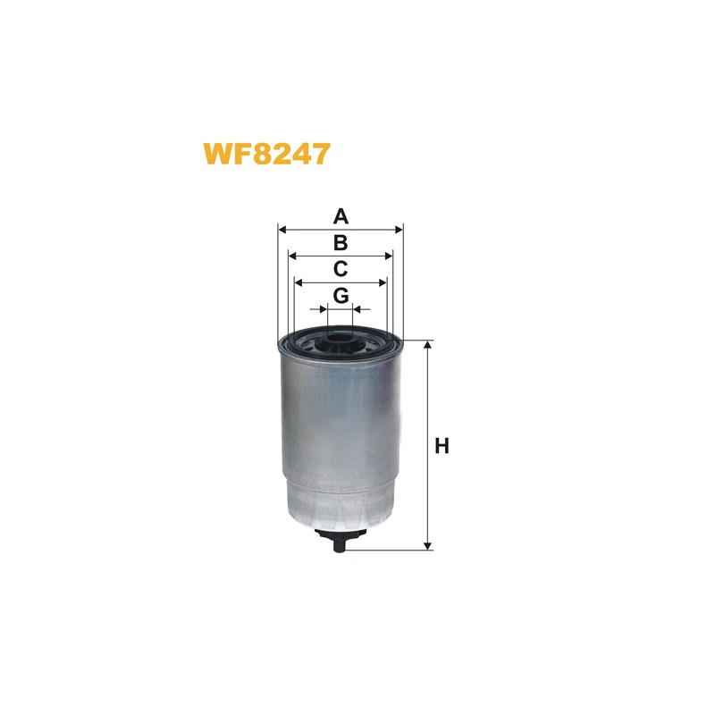 Filtre carburant WF8247